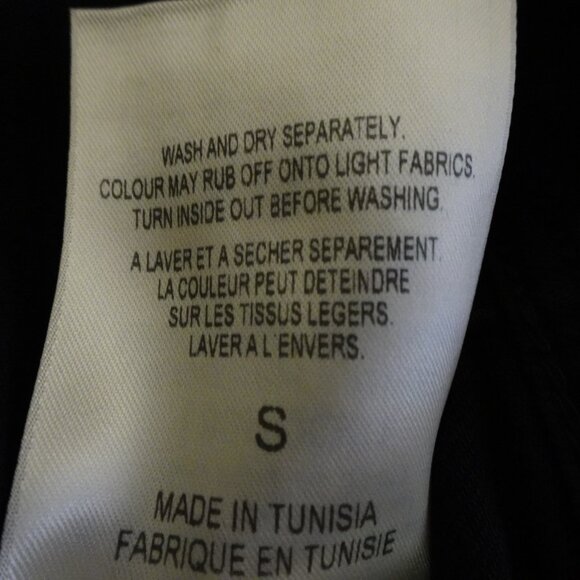 Lee Smiley Patch Demin Jacket VF Limited Collaboration Men's Size S Black - Picture 8 of 8